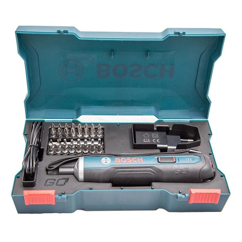 Máy vặn vít Bosch GO - Tặng kèm bộ phụ kiện 33 chi tiết